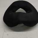 Donut Pillow, Donut Cushion for Tailbone Pain Relief and Hemorrhoids, Donut Seat Cushion for Coccyx, Sciatica, Surgery and Postpartum, Hemorrhoid Pillow for Long Sitting Office Workers, Car Drivers Black