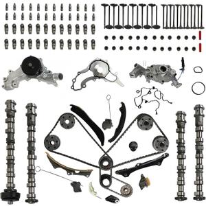 3.6 Engine Overhaul Kit Camshafts Rocker Arm Lifter Set Timing Chain Kit
Fit For Chrysler 200 300 Dodge Avenger Charger Durango Jeep Grand Cherokee Ram 1500 3.6L V6 2011-2016 90511SX AW6169 M528