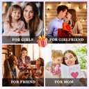 YOOLIFE Lunchbox Bag for Woman - Small Lunch Bags for Girls School, Portable Lunchbox for Work Picnic Travel | Initial Purple Insulated Lunch Bags for Women Wife Mom Daughter Women Gifts (Purple H)