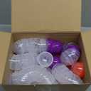Sosation 150 Pcs 1.77 Inch Gumball Vending Machine Capsules Empty Round Capsules Plastic Containers Toy Supplies for Prizes Party Favors