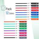Mr. Pen- Dry Erase Markers, 16 Pack, Assorted Colors, Low Odor Ink, Chisel Tip, White Board Markers Dry Erase, Ideal for Classroom, Back to School Supplies, Teachers, Office, Whiteboard & Home