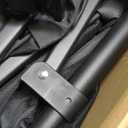 7.8 cu ft Extra Large Wagons Carts Foldable with 360lbs Weight Capacity Heavy Duty Beach Wagon with Big Wheels for Sand All Terrain Collapsible Folding Utility for Camping, Garden, Sports, Shopping (Black)