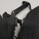 Halloween Toddler Bat Costume for Baby Girl Boy with Black Bat Wing Ruffle Long Sleeve Romper Bodysuit Goth Bow Headband, 90cm(12-18M)