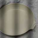 SENSARTE Ceramic Nonstick Frying Pan Skillet 11Inch Non Stick Omelette Pans, Non-toxic Healthy Kitchen Cooking Chef's Pan, Free of Intentionally Added PFOA/PFAS/PTFE, Induction Compatible, White