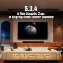 5.3.4 Dolby Atmos Surround Sound Bar for Smart TV, with Sub