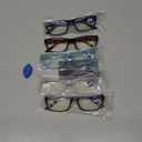 Gaoye 4.0 Professional Reading Glasses for All Day - Computer Readers with Blue Light Protection - Value Pack (A1-5 Pack Mix Color)