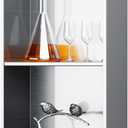 BWE Bathroom Wall Niche,12" X 24" X 4" Stainless Steel Shower Niche,Rimless Recessed Shower Shelf for Bathroom,Double Shelves,No Tile Needed Brushed Nickel