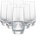 ZWIESEL GLAS Pure Shot Glass (Set of 6), Stylish Shot Glasses for Various Spirits, Dishwasher-Safe Tritan Crystal Glasses, Made in Germany (3 Ounce)