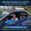 in-Channel Car Window Rain Guard Compatible with Toyota Camry 2025-2026 4pcs, Taiwan Made Precise & Transparent Car Wind Deflectors No Water Leakage Visors