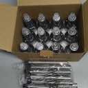 Solar Lights Outdoor Waterproof, Stainless Steel LED Landscape Lighting, Solar Garden Lights, Outdoor Valentines Day Decorations for Yard, Pathway, Walkway, Patio, Lawn - 12 Pack(Warm White)