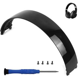 Studio 3 Headband Replacement Top Headband Replacement Head Band Parts Accessories Repair Kit Compatible with Studio 3.0 A1914 Wireless Studio 2.0 Wireless Headphones (Black)