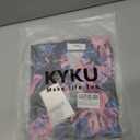 KYKU Men's Hawaiian Shirt Short Sleeve Button Down Beach Shirt with Pocket (Pink, M)