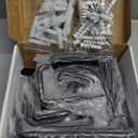 Steel Garage Storage Hooks - 16 Pack Anti-Slip Coating, Heavy Duty Wall Mount Hooks for Hanging Bike, Ladder, Garden Tools (Black)