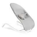 Munchkin Spring Baby Bouncer and Rocker Seat, Lightweight 2-in-1 Design, Travel Essential for Newborn, 3 Recline Positions, Grey