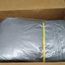 Heavy Duty Tarp 30' x 40', 12 Mil Thick Waterproof Poly Tarps, High Durability, Rip and Tear Resistant with Metal Grommets Every 20 Inches (Silver/Black)