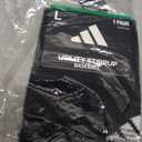 adidas Unisex Stirrup Socks for Baseball, Softball & Team Sports (Large, Black/White/2)