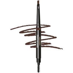 Gentlehomme - Men's Brow Pencil - 2-in-1 Brow Brush & Lead Pencil - Shape, Define & Fill In Eyebrows - Ultra-Thin - Long-Lasting Dark Brown : Beauty & Personal Care