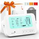 BBLOVE Blood Pressure Monitors for Home Use FSA&HSA Eligible, Medical-Grade Accuracy,Automatic Upper Blood Pressure Monitor with Three-color warning and 2-User,Large Display, Birthday Gifts for Family