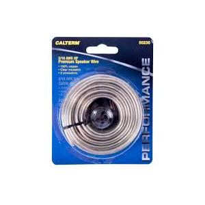Calterm 50230 Speaker Wire 40' 18 AWG, Black