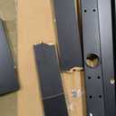 VEVOR 60" TV Stand with Mount for up to 75 in TVs, Entertainment Center with Power Outlet & LED Lights, Height Adjustable TV Console with Mount with 3 Tiers Storage Cabinets for Bedroom, Living Room (Black)