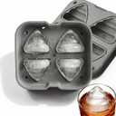 Poop Ice Mold for Whiskey & Cocktails - 4-Cavity Ice Cube Tray Silicone large for Poop Game, Poop Party,BPA Free and Easy to Release