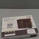 CUTEBEE Book Nook Kit - DIY Miniature House Coffee Shop Dollhouse Kit for Adults, Booknook Tiny House Bookshelf Decor 3D Wooden Puzzle, Gifts for Family, Friends (Corner Coffee Shop)