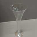 Hand-Blown Iridescent Trumpet Stemware, Perfect for Wine, Champagne,  Set of 6 , Large