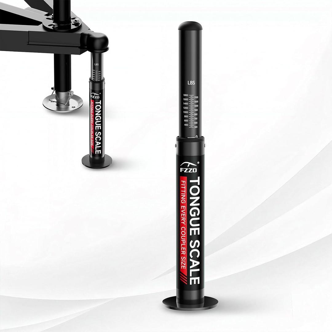FZZD Trailer Tongue Weight Scale, 2000 lbs Max Weight Capacity