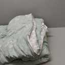 Bedsure Queen Comforter Set - Sage Green Bed Set, 3 Pieces Cute Floral Bedding, 1 Soft Reversible Botanical Flowers Comforter and 2 Pillow Shams