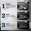 120ml Indoor Safe Trim Restorer, Plastic Restorer for Cars, Car Plastic Restorer, Black Plastic Restorer, Fast-Drying, Waterproof, Long-Lasting Shine & Protection,Indoor Plastic Surfaces Use Only