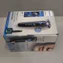 Philips Norelco Shaver 7800, Rechargeable Wet & Dry Electric Shaver with SenseIQ Technology, Quick Clean Pod, Charging Stand, Travel Case and Pop-up Trimmer, S7885/85 (Navy/Black)