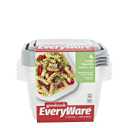 4 pcs GoodCook EveryWare Large Square Food Storage Containers, 1.2L