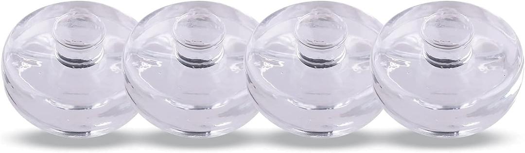Eleganttime 4 Pack Easy Grip Handle Glass Fermentation Weights Great Mason Jar Wide Mouth Canning Fermenting Pickling Sourkrout Kraut Weight Fermentation Kit