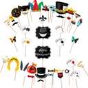 Alice in Wonderland Props - Holding Signs for Mad Hatters Tea Party - Huge Pack - Party Supplies