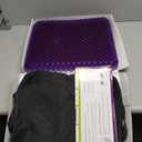 Purple Royal Seat Cushion - Seat Cushion for The Car Or Office Chair - Temperature Neutral Grid