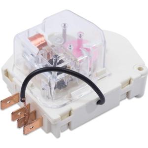 BlueStars Ultra Durable W10822278 Refrigerator Freezer Defrost Timer Replacement - Compatible with Whirlpool KitchenAid Kenmore Refrigerators - Replaces PS11723171 945514 482493 R0950217 2188372