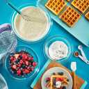 Pyrex Essentials (3-Piece) Glass Mixing Bowls Set For Prepping, Baking and Cooking, Preheated Oven, Dishwasher, Freezer, and Microwave Safe