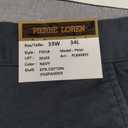 AMY ZHU Mens Classic-Fit Casual Stretch Straight Pant (33W x 34L, Navy)