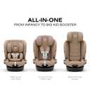 Callisto G 360 Rotating All-in-One Convertible Car Seat - Almond Beige