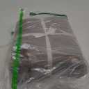 JIYUAN 100% Washed Cotton Duvet Cover Set 3 Pieces Oversized King, 1 Duvet Cover 120x98 Inches(Comforter Not Included) and 2 Pillowcases,Linen Feel Bedding Set Comfy and Breathable,Light Brown