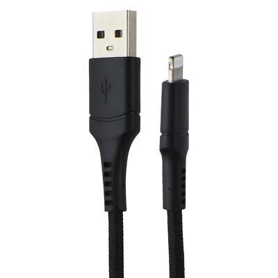 CELLCandy 10FT USB-A to 8-Pin Braided Charge & Sync Cable - Black