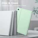 JETech Case for Samsung Galaxy Tab S10 Lite / S10 FE / S9 FE 10.9-Inch with S Pen Holder, Slim Folio Stand Protective Tablet Cover, Multi-Angle Viewing (Mint)