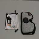 Heated Eye Mask with Bluetooth Headphones SYPVRY Wireless Sleep Eye Mask Headphones for Sleeping with Temperature & Timer Control, Warm Eye Compress USB Heated Mask for Dry Eyes Style,Grey