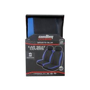 Custom Deep Blue Seat Cover Sport 1pc