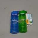 On The Go Reusable Bottle Blue And Green 16 OZ