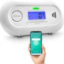 Fast Low Level CO Monitor by Forensics | Offices, Classrooms, Home, Retail | > 10ppm Display | 25ppm Alarm | (Upgraded Version 2.0)