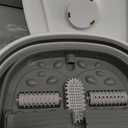 Collapsible Foot Spa Bath with Heat,Foot Massager with Two Side Supports,Leakage Protector,Temperature Control,Bubbles,Red Light,Timer, Feet Spa Tub,Feet Soaker,Gifts (White)