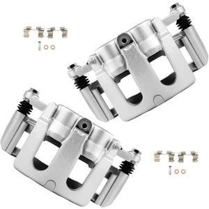cciyu Front Left & Right Brake Calipers Assembly w/Bracket 18B5214 18B5215 For Ford For Explorer/For Flex/For Taurus,For Lincoln For MKS/For MKT