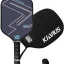 KAVIUS Carbon Pickleball Paddle 16mm Pickleball Paddle PP Honeycomb Core with Upgraded T700 Carbon Fiber for Spin Professional Pickleball Paddles USAPA Approved with Long Handle