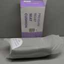 C CUSHION LAB Patented Pressure Relief Seat Cushion for Long Sitting Hours on Office/Home Chair, Car, Wheelchair - Extra-Dense Memory Foam for Hip, Tailbone, Coccyx, Sciatica - Light Grey